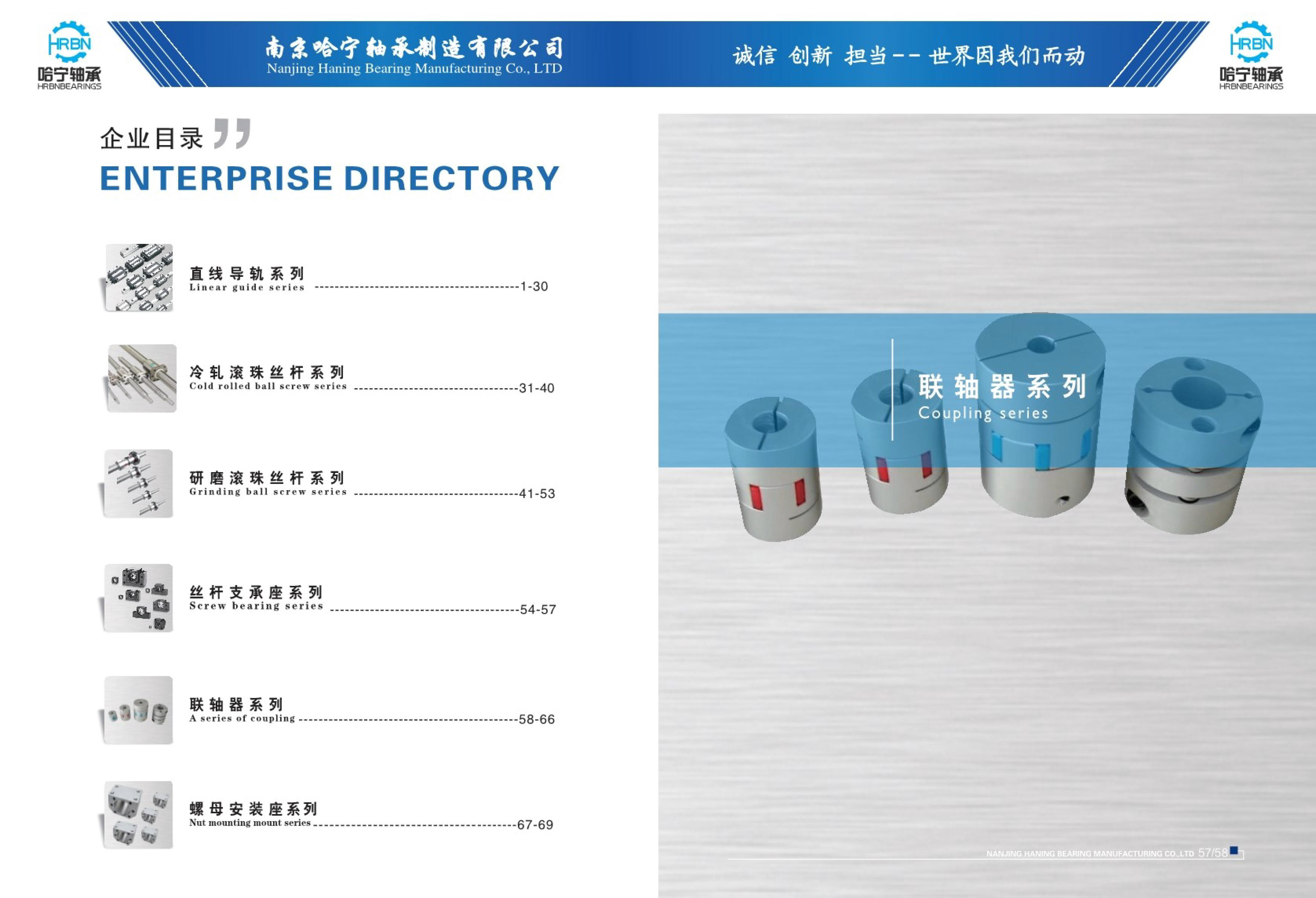 2009哈寧聯(lián)軸器樣本