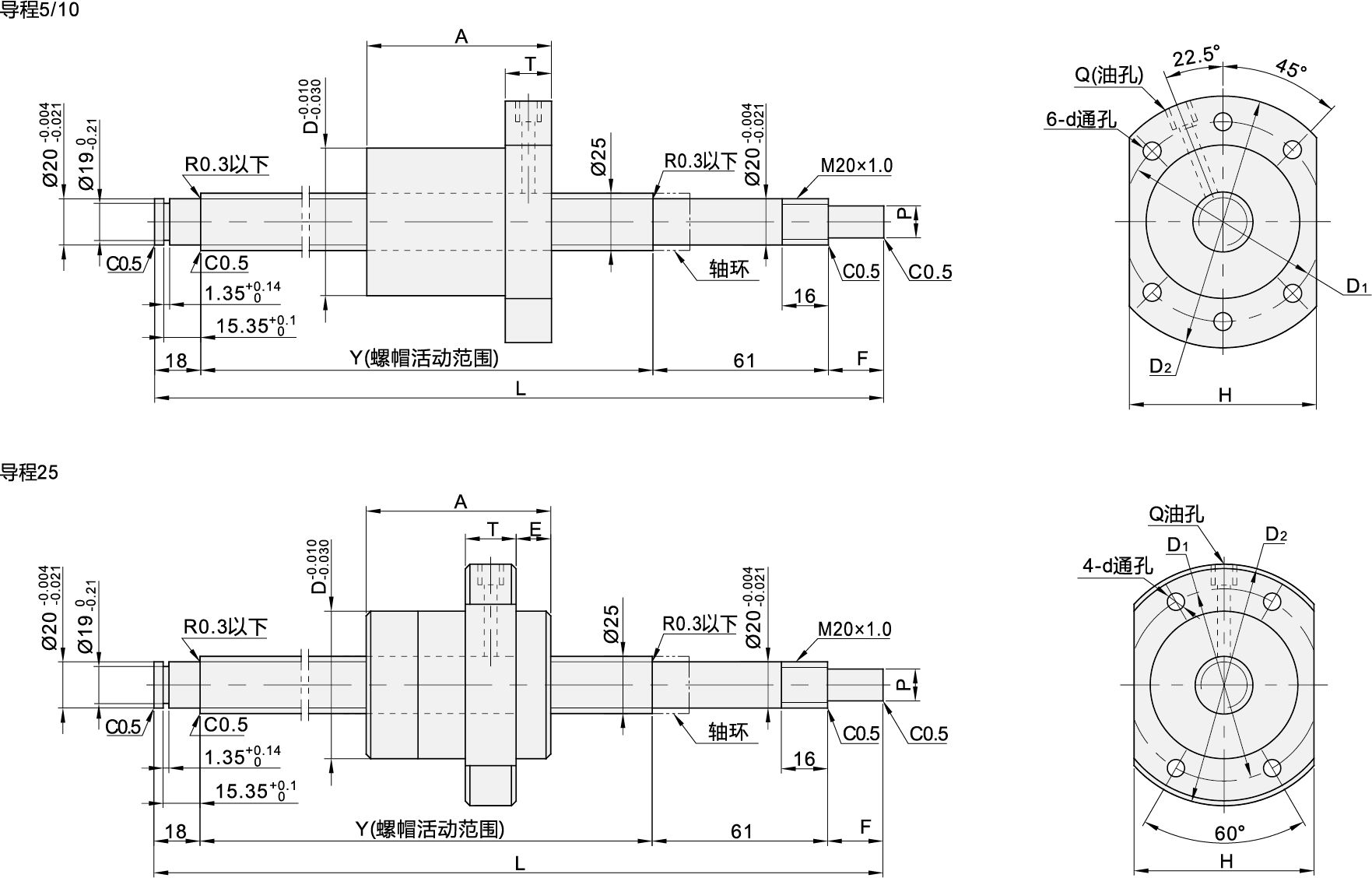 高組裝線性導軌和低組裝導軌的精密等級